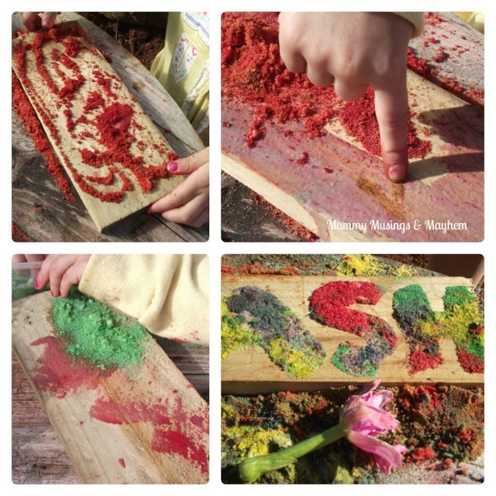 Sand Mark Making Patterns 10 Easy Sand Play Ideas to try at home or daycare!