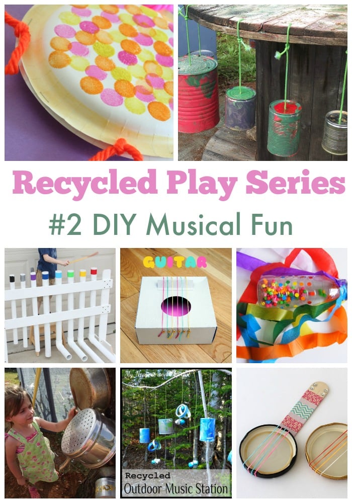 DIY Recycled Play Series #2 – Musical Fun! - The Empowered Educator