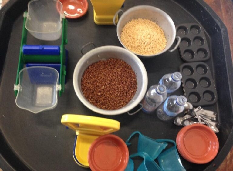 How Educators can use Tuff Trays to invite playful learning opportunities