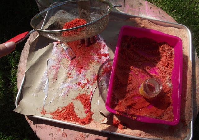Sensory Sand Play Ideas for Children, Parents and Educators
