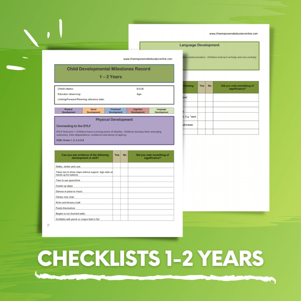 How you can write childcare observations using different methods