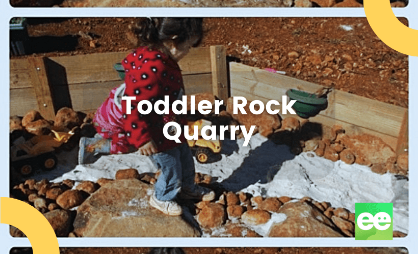 Toddler Rocks Weekend Wanderings…Our Finished Toddler Rock Quarry! - The Empowered ...