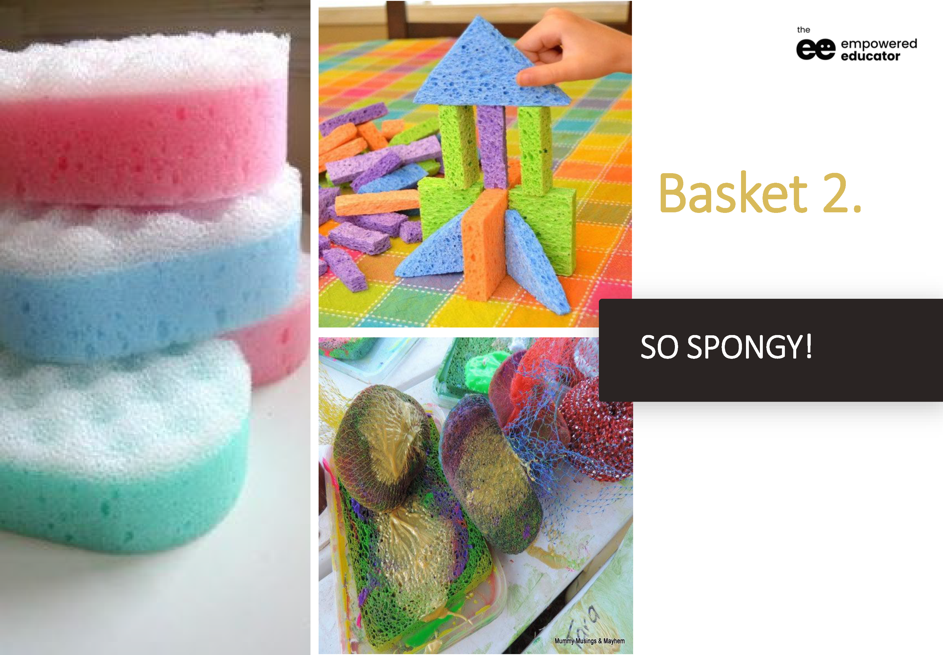 How to use open ended play materials & loose parts outdoors.