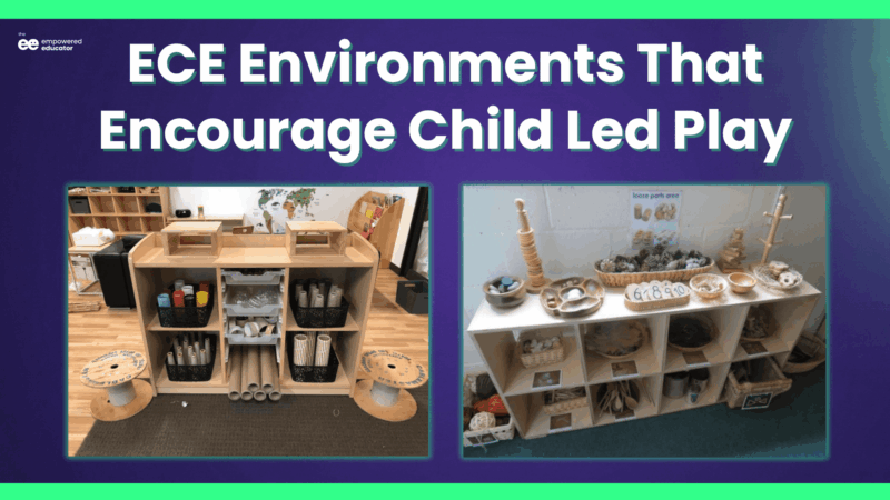 How To Setup Early Learning Areas That Encourage Child-Led Play