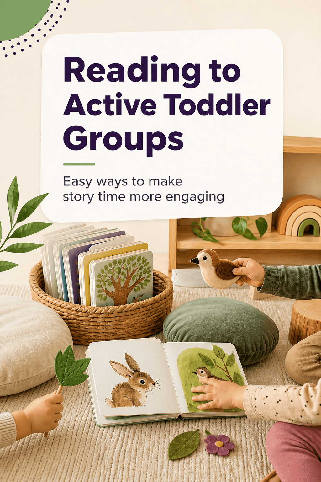 5 Easy Tips for Reading to Toddlers & keeping their attention!